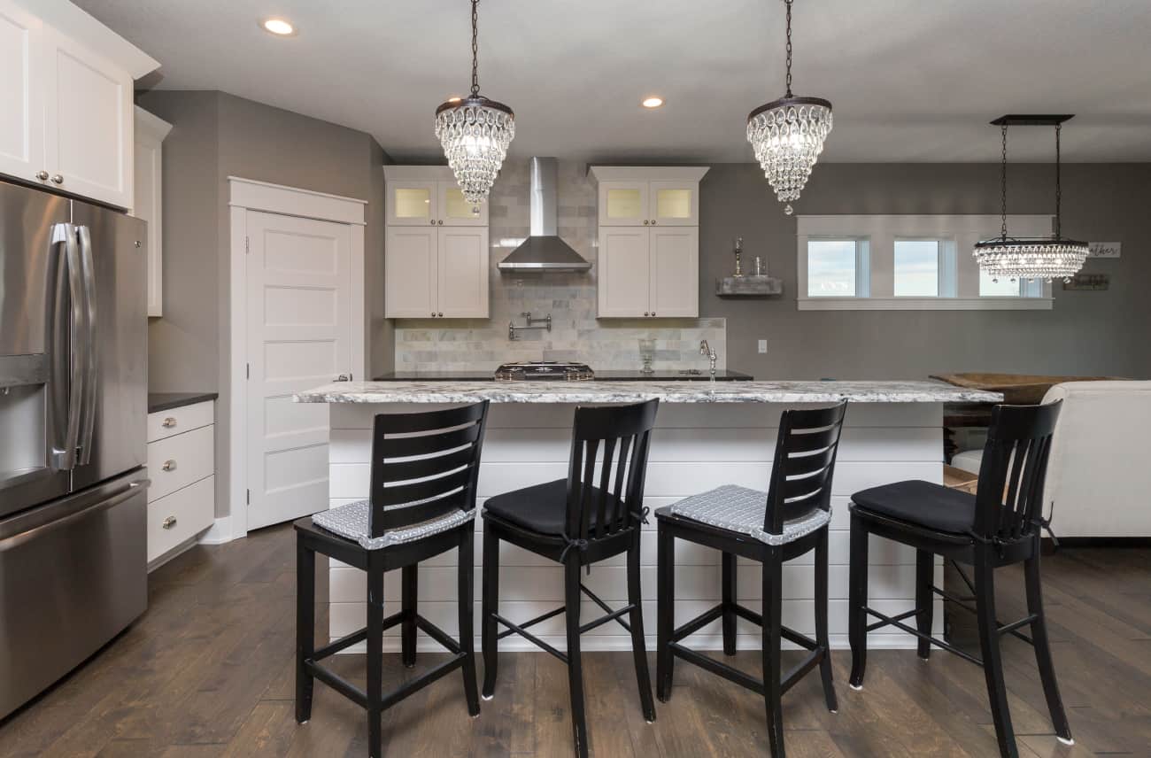 Kitchen: Breakfast Bar of this 3-Bedroom,2005 Sq Ft Plan -101-1998