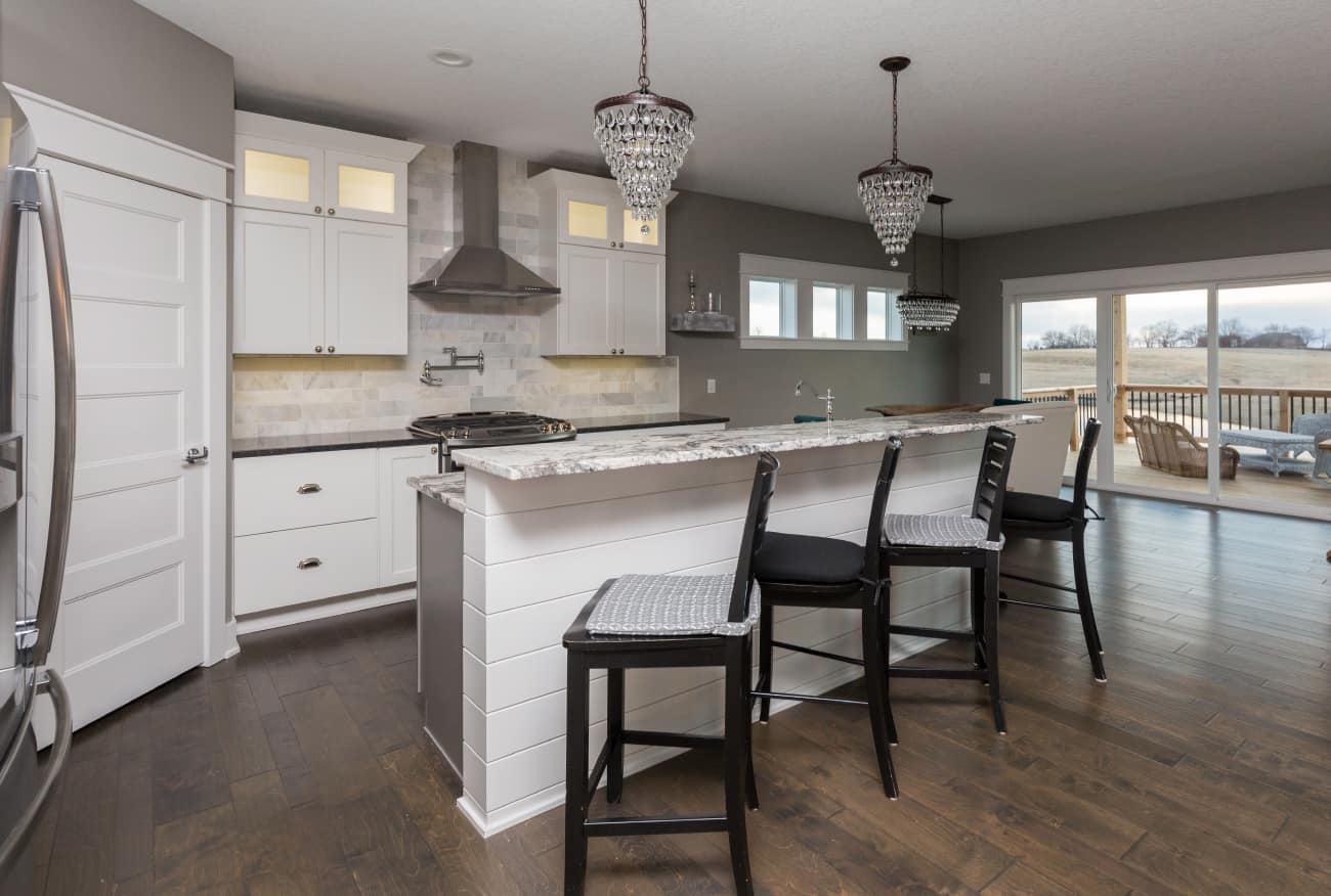 Kitchen: Breakfast Bar of this 3-Bedroom,2005 Sq Ft Plan -101-1998