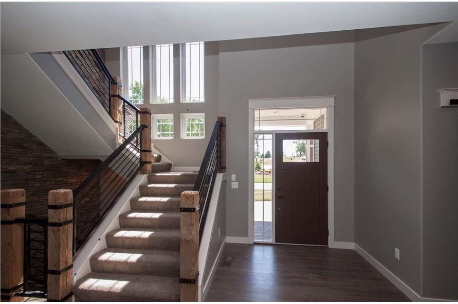 Entry Hall: Foyer of this 5-Bedroom,5384 Sq Ft Plan -101-2016