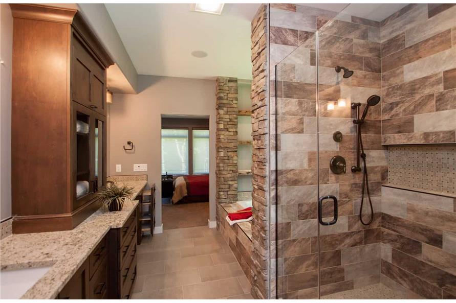 Master Bathroom: Shower of this 5-Bedroom,5384 Sq Ft Plan -101-2016