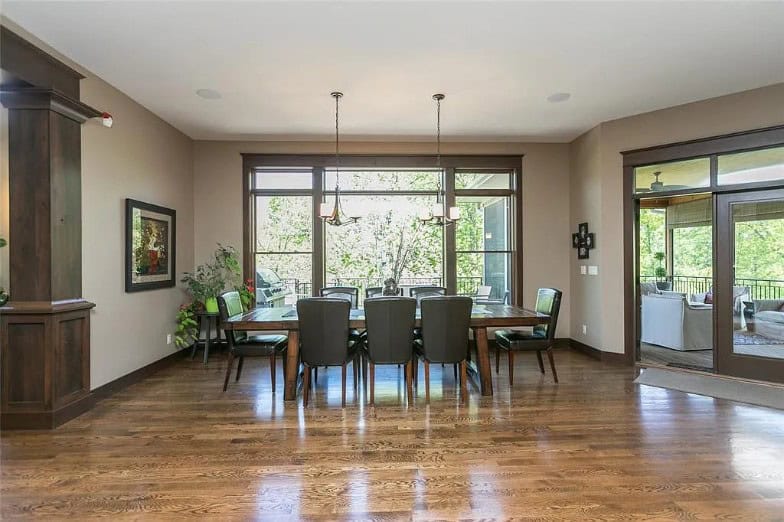 Dining Room of this 7-Bedroom,5947 Sq Ft Plan -101-2039