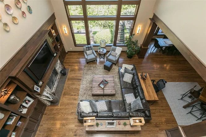 Great Room: Ceiling of this 7-Bedroom,5947 Sq Ft Plan -101-2039