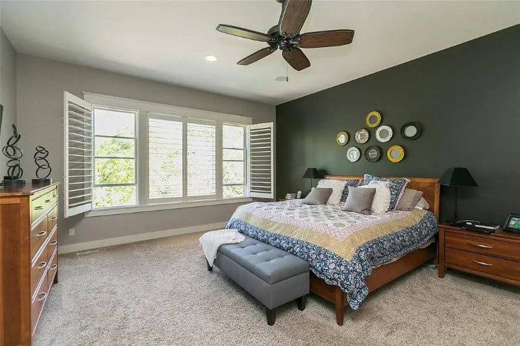 Master Bedroom of this 7-Bedroom,5947 Sq Ft Plan -101-2039