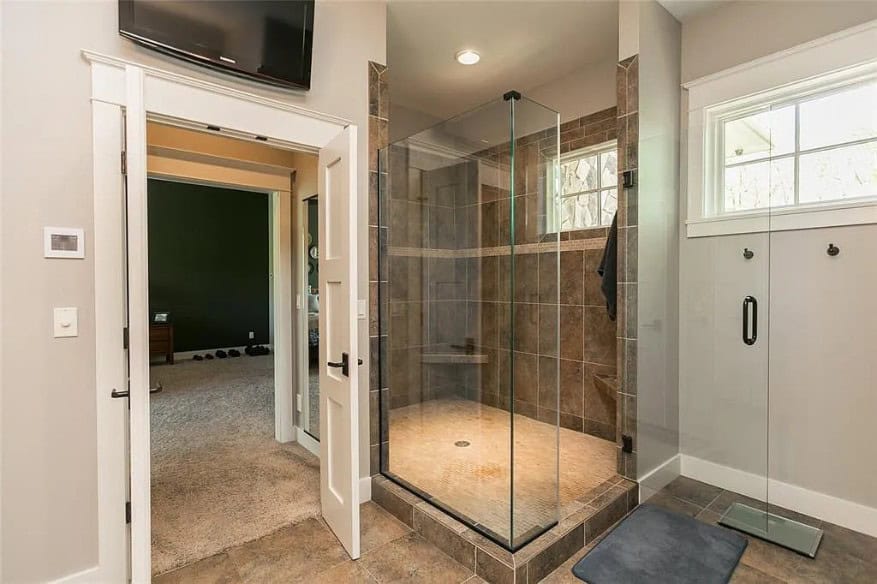 Master Bathroom: Shower of this 7-Bedroom,5947 Sq Ft Plan -101-2039