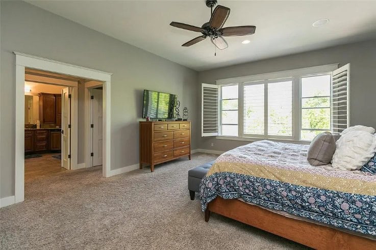 Master Bedroom of this 7-Bedroom,5947 Sq Ft Plan -101-2039