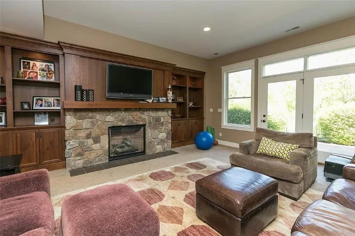 Family Room of this 7-Bedroom,5947 Sq Ft Plan -101-2039