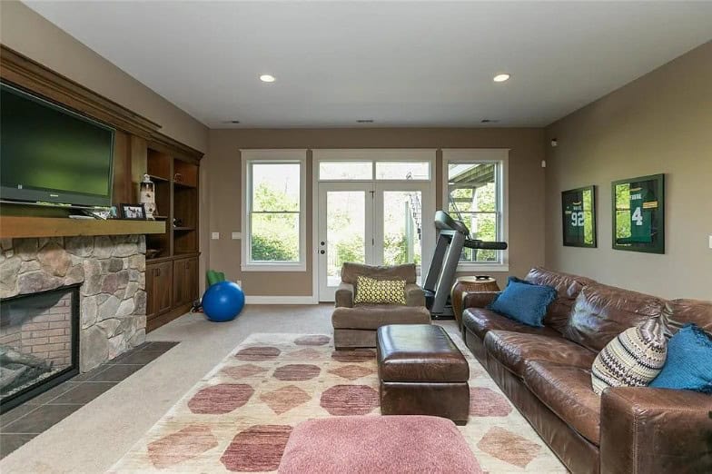 Family Room of this 7-Bedroom,5947 Sq Ft Plan -101-2039