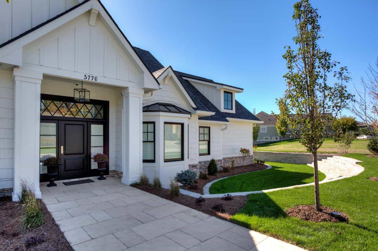 Front Door of this 4-Bedroom,4908 Sq Ft Plan -101-2040