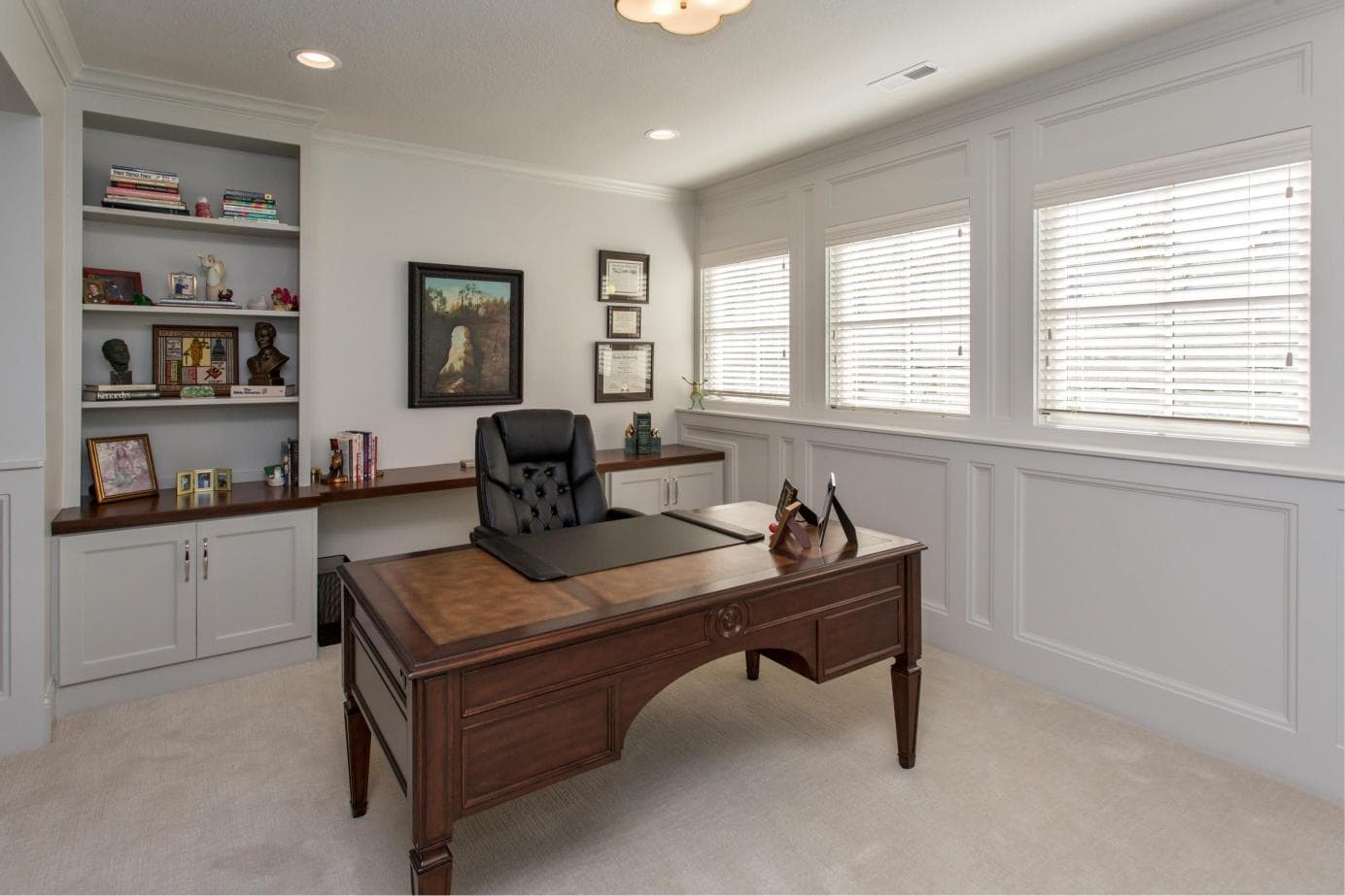 Home Office of this 4-Bedroom,4908 Sq Ft Plan -101-2040