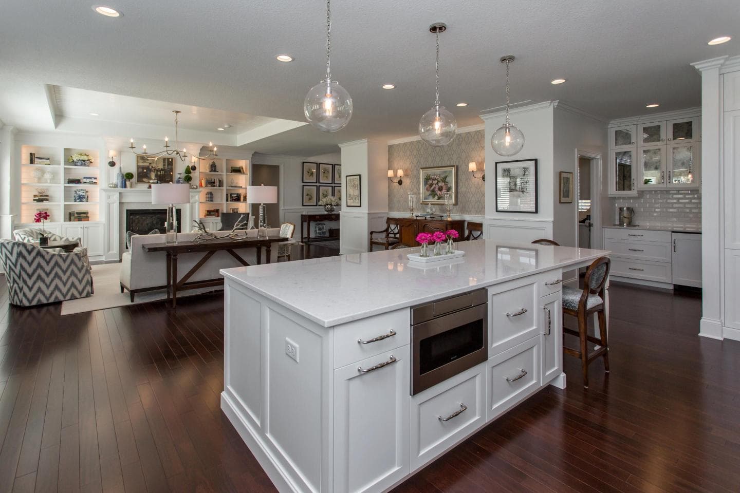 Kitchen: Kitchen Island of this 4-Bedroom,4908 Sq Ft Plan -101-2040