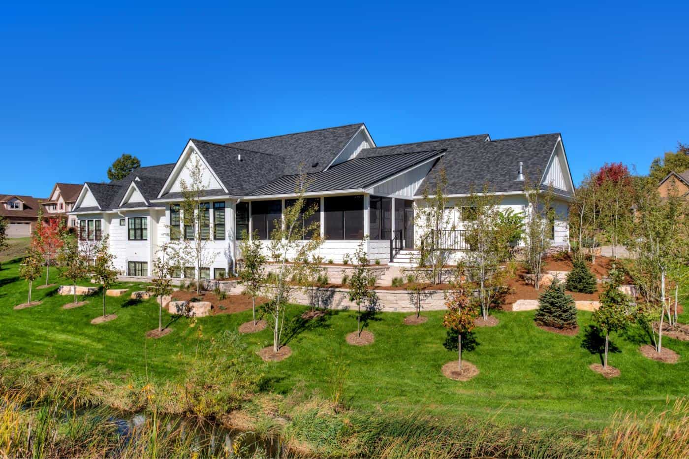 Rear View of this 4-Bedroom,4908 Sq Ft Plan -101-2040