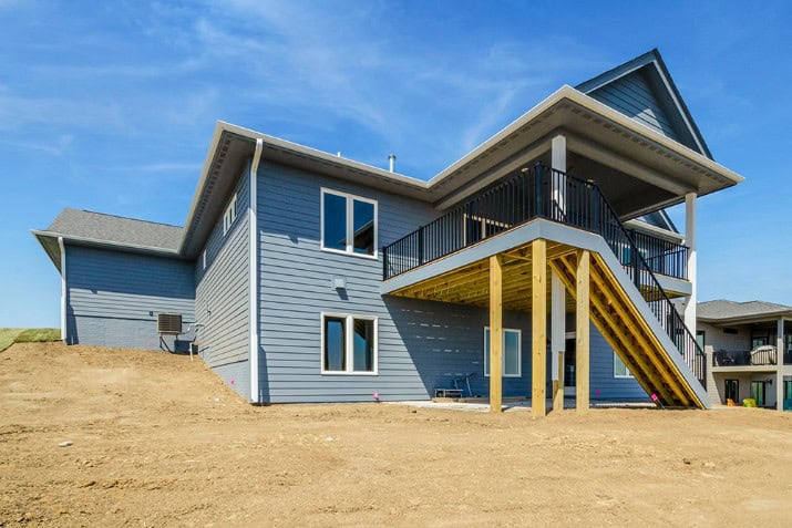 Rear View of this 4-Bedroom,3127 Sq Ft Plan -101-2041