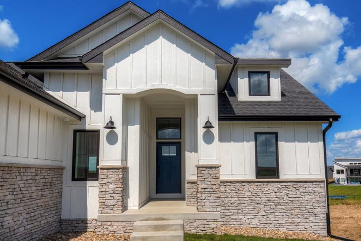 Front Door of this 5-Bedroom,3066 Sq Ft Plan -101-2042