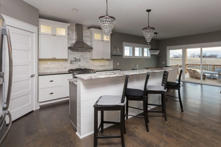 Kitchen: Kitchen Island of this 5-Bedroom,3304 Sq Ft Plan -101-2043