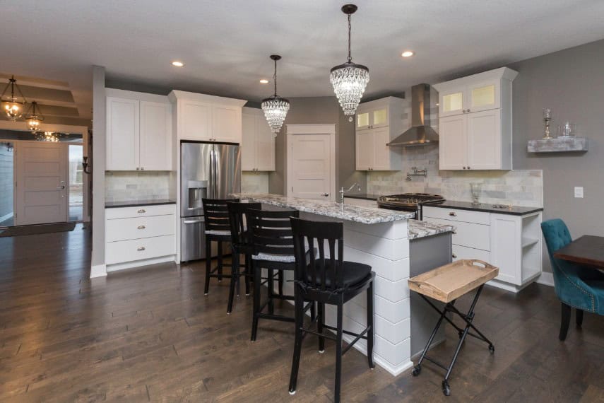 Kitchen: Kitchen Island of this 5-Bedroom,3304 Sq Ft Plan -101-2043