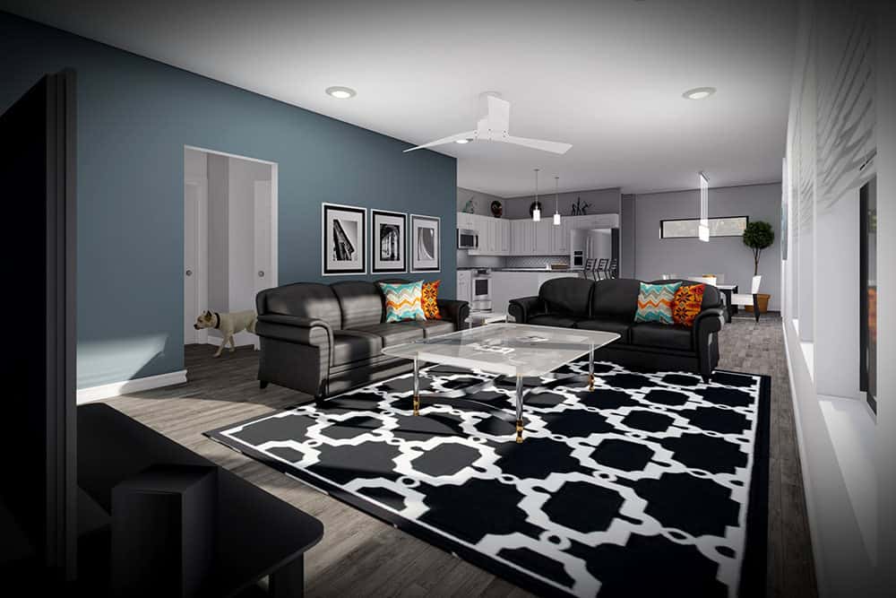 Great Room of this 3-Bedroom,1823 Sq Ft Plan -101-2050