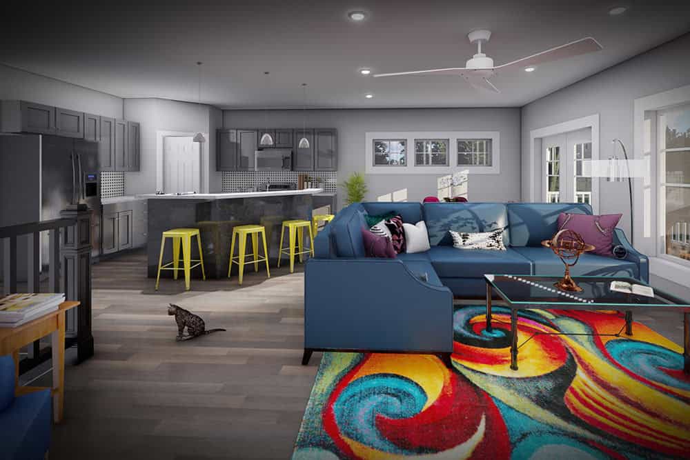 Great Room of this 3-Bedroom,2260 Sq Ft Plan -101-2056