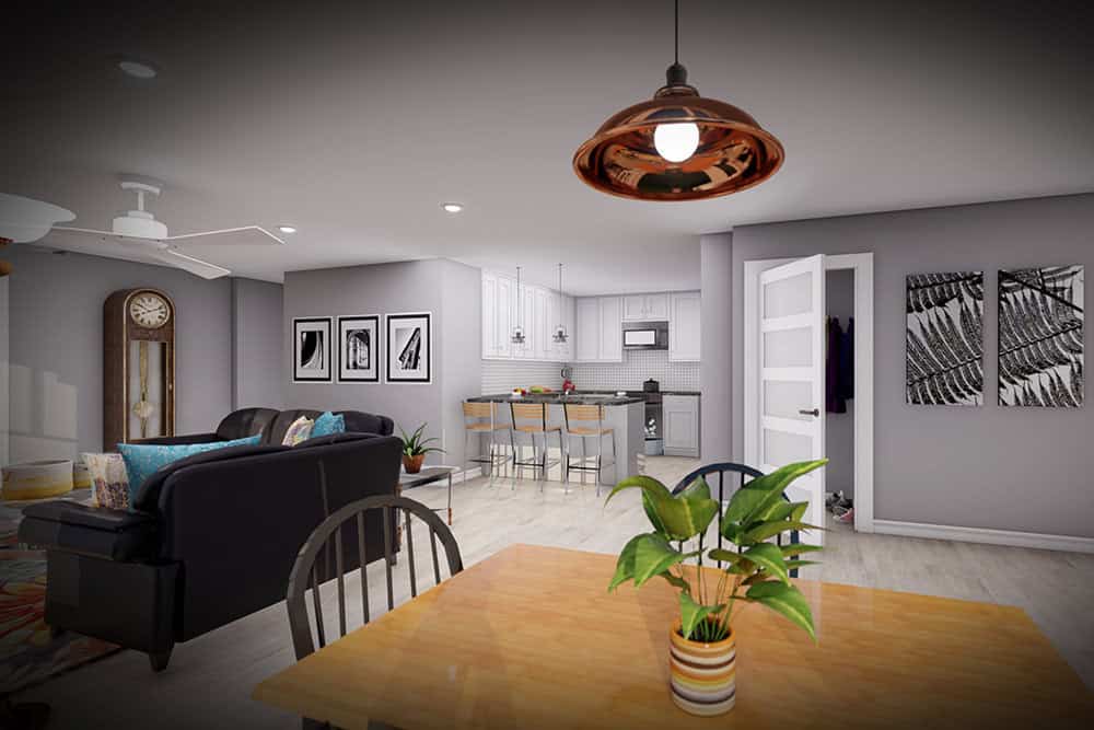 Dining Room of this 4-Bedroom,2307 Sq Ft Plan -101-2062