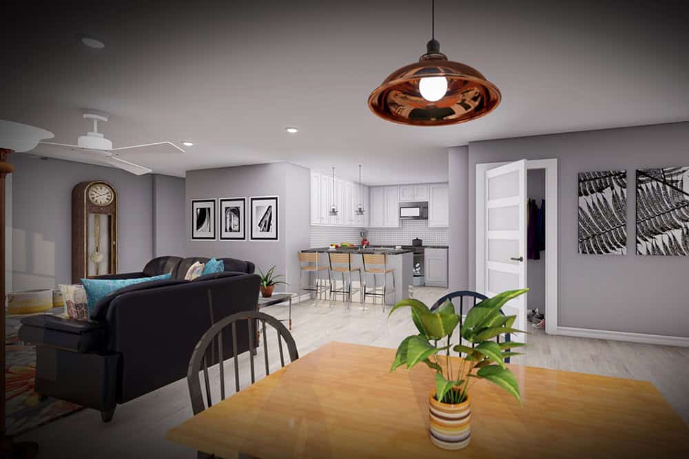 Dining Room of this 4-Bedroom,2307 Sq Ft Plan -101-2064