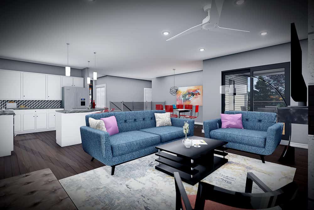 Great Room of this 4-Bedroom,2357 Sq Ft Plan -101-2066