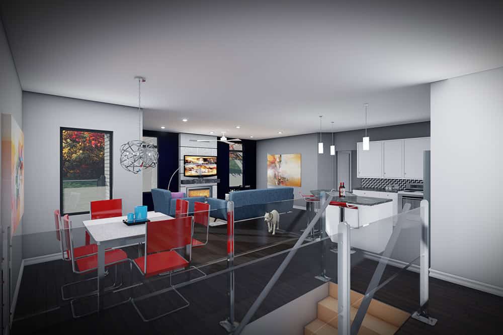 Dining Room of this 4-Bedroom,2357 Sq Ft Plan -101-2066