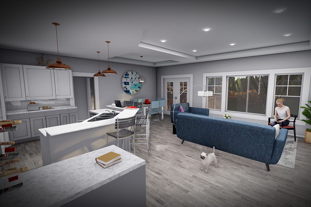 Great Room of this 5-Bedroom,2621 Sq Ft Plan -101-2086