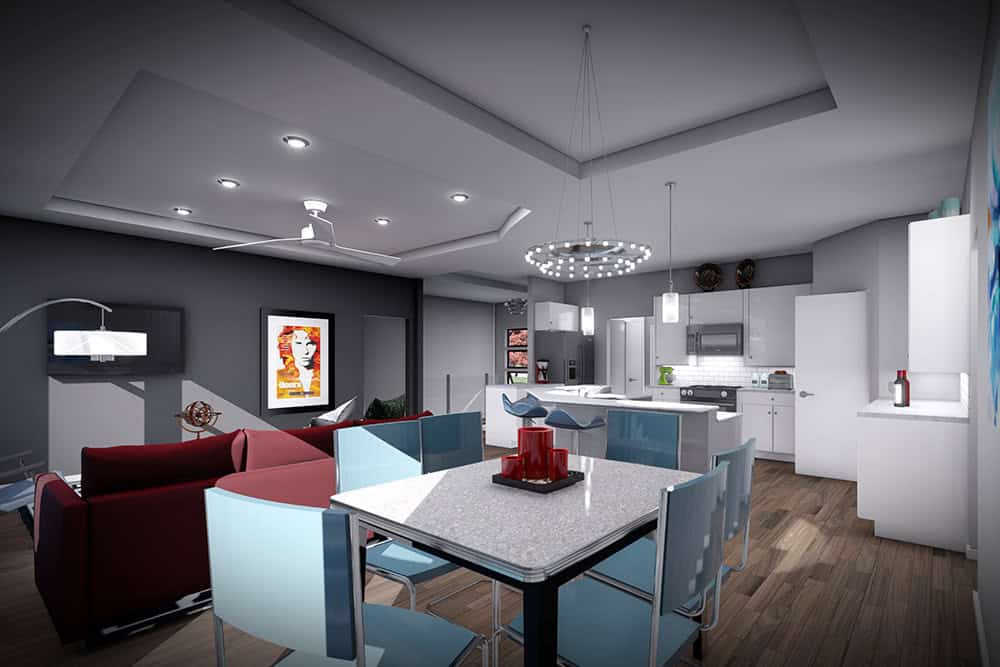 Dining Room of this 5-Bedroom,2621 Sq Ft Plan -101-2088