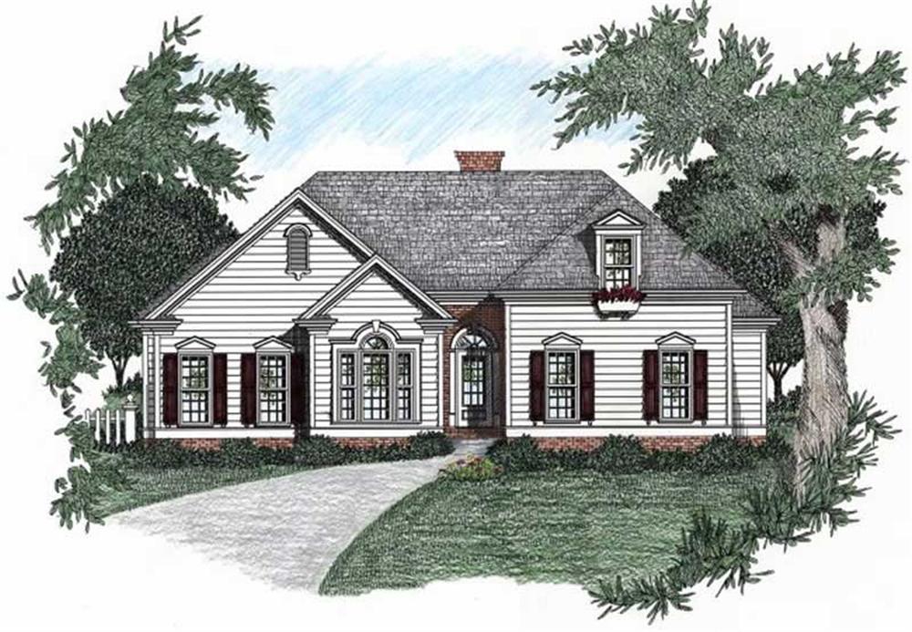 Main image for house plan # 2189