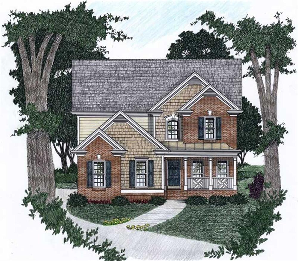 Main image for house plan # 2168