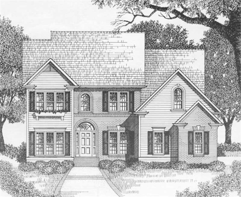 Main image for house plan # 2169