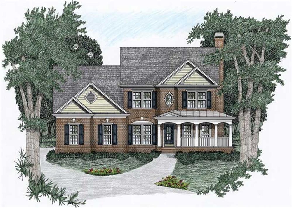 Main image for house plan # 2170