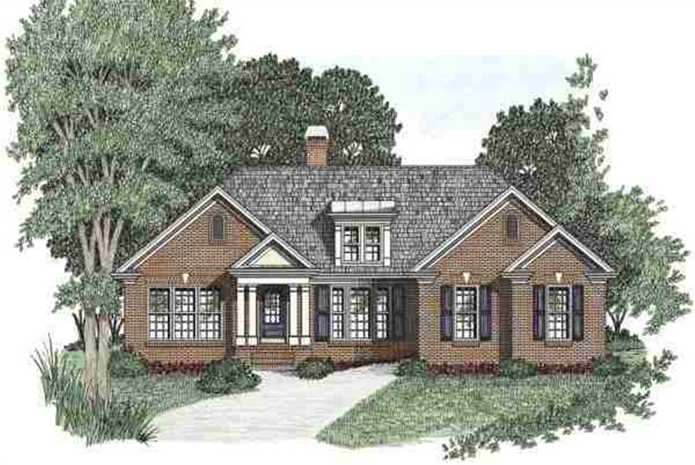 Main image for house plan # 2184