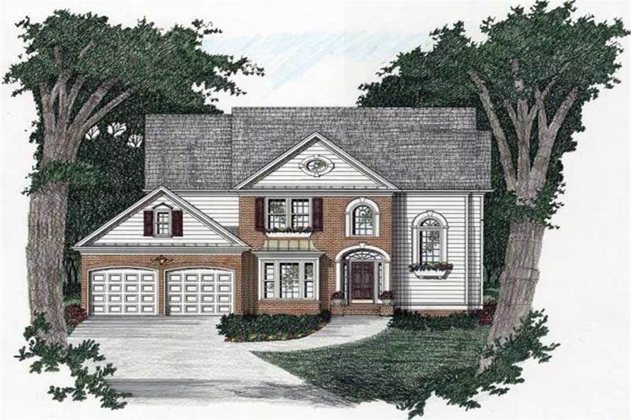 Main image for house plan # 2206