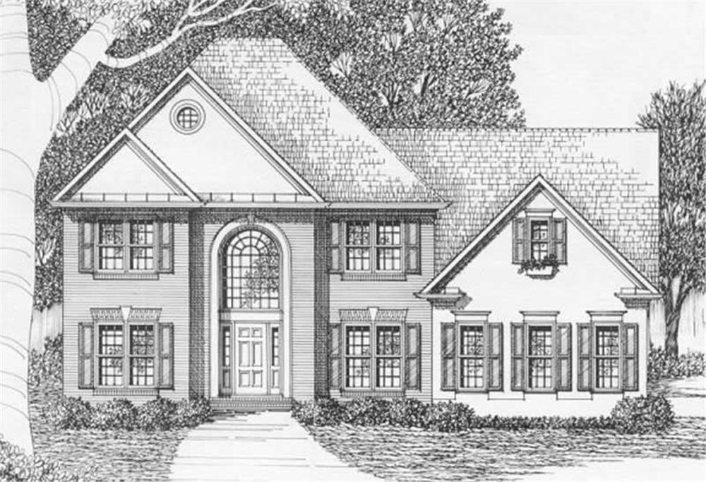 Main image for house plan # 2165