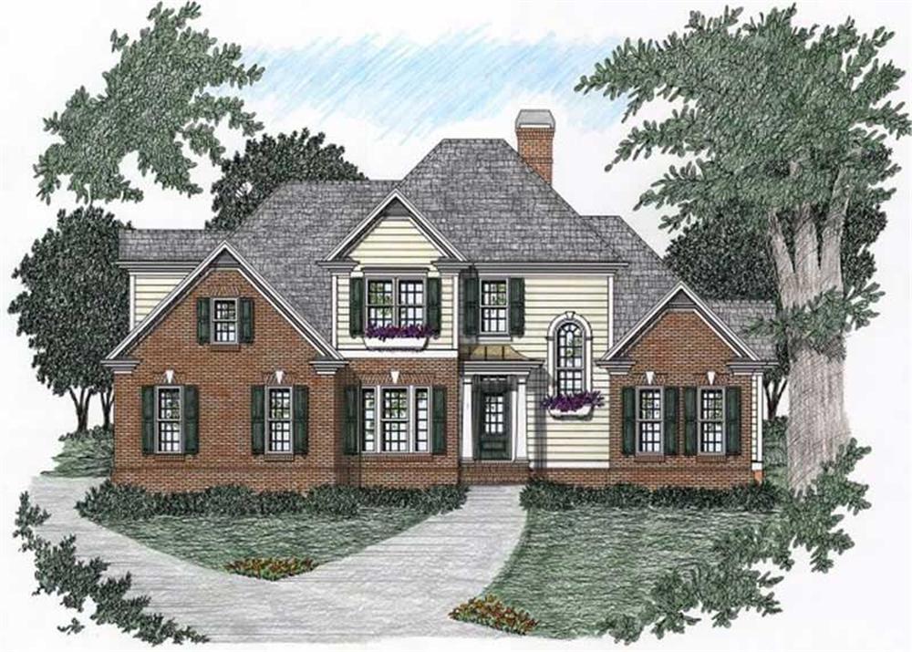 Main image for house plan # 2190