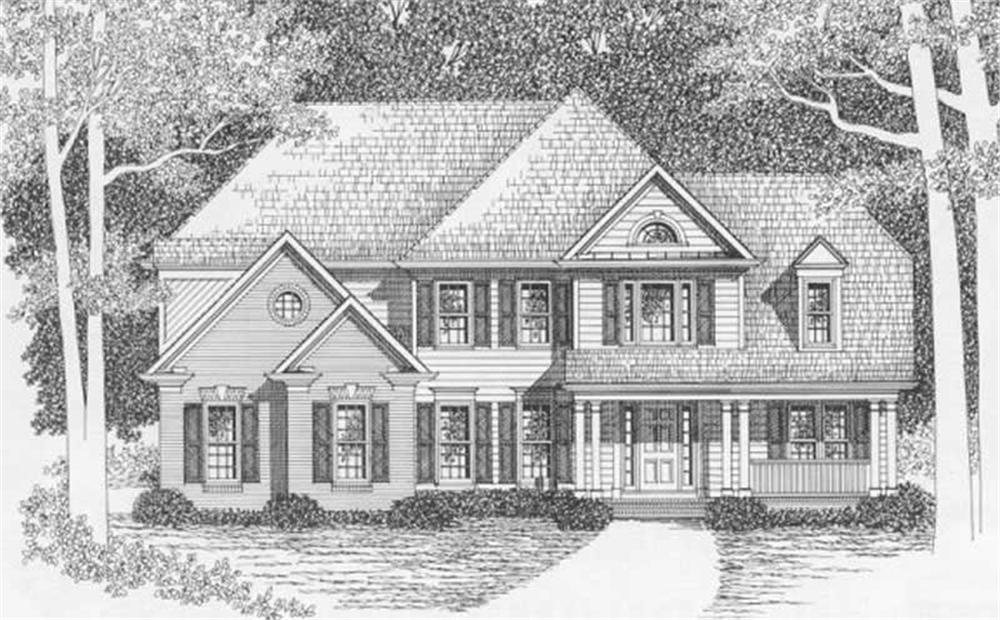 Main image for house plan # 2166