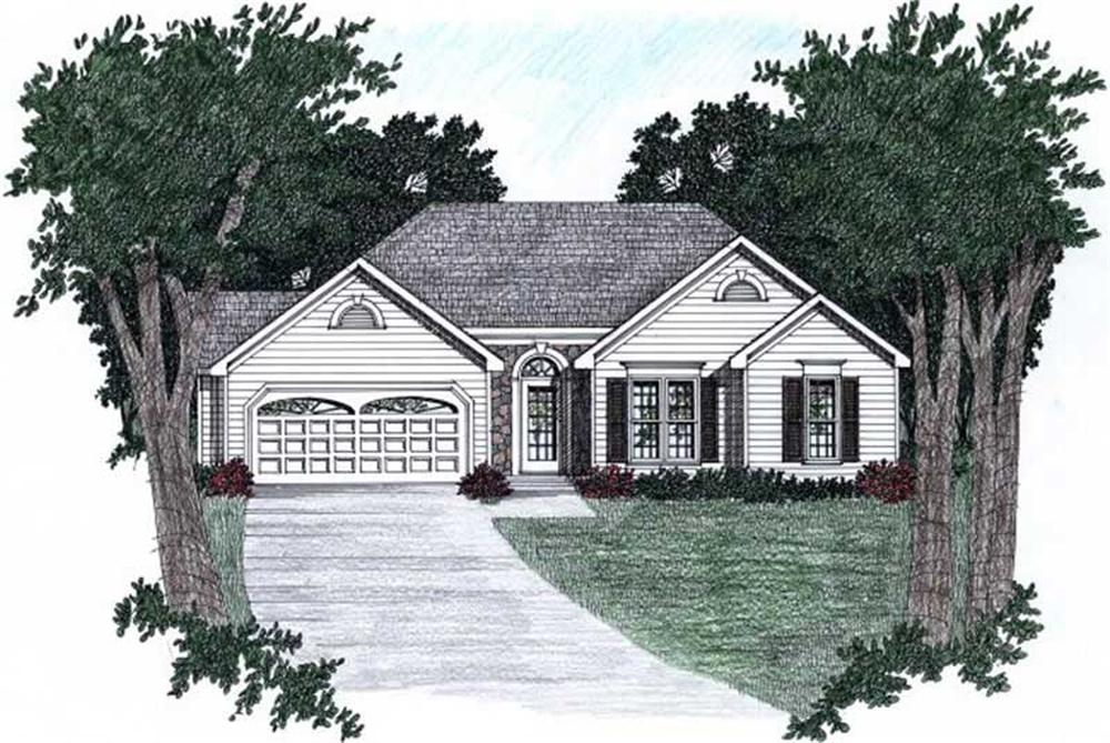 Main image for house plan # 2140