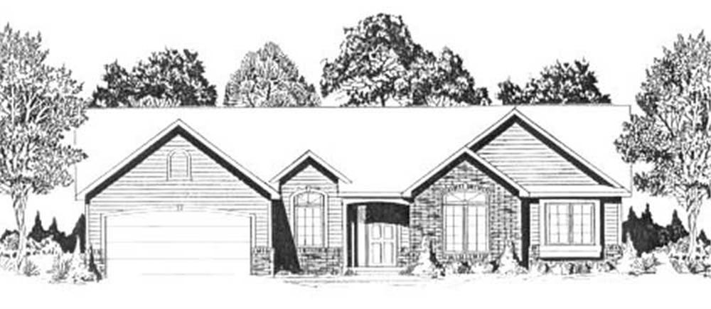 Main image for house plan # 16609