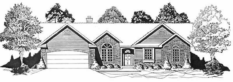 Main image for house plan # 16613