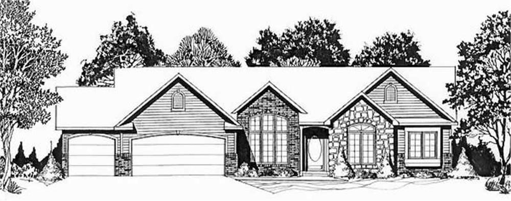 Main image for house plan # 16627