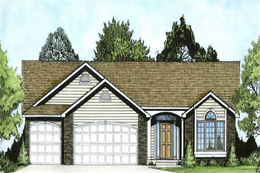 Main image for house plan # 16586