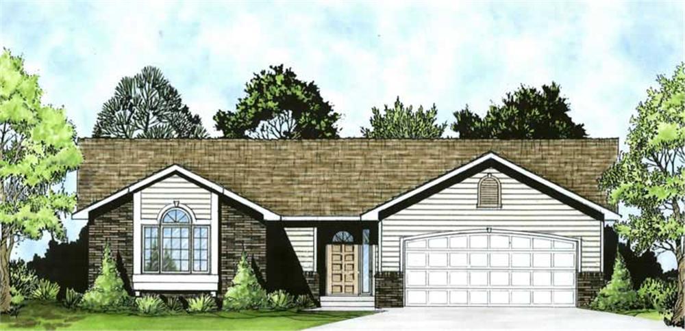 Main image for house plan # 16511