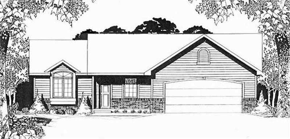 Main image for house plan # 16518