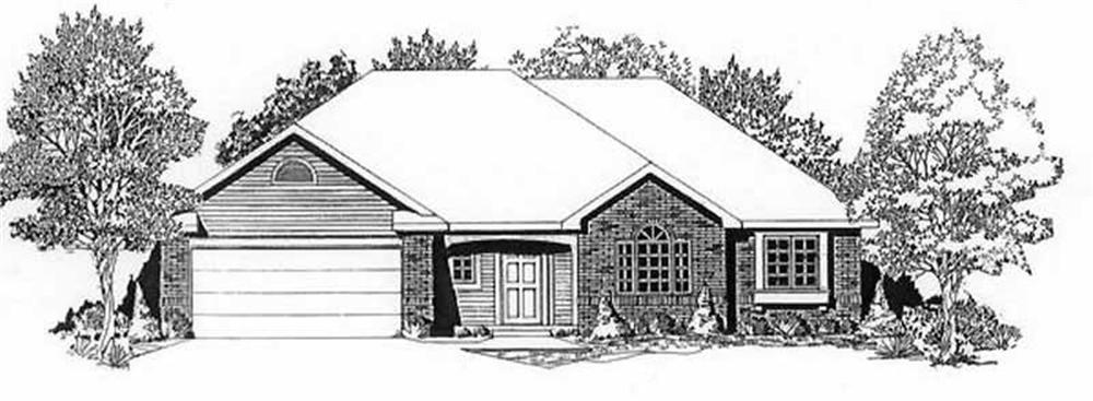 Main image for house plan # 16591