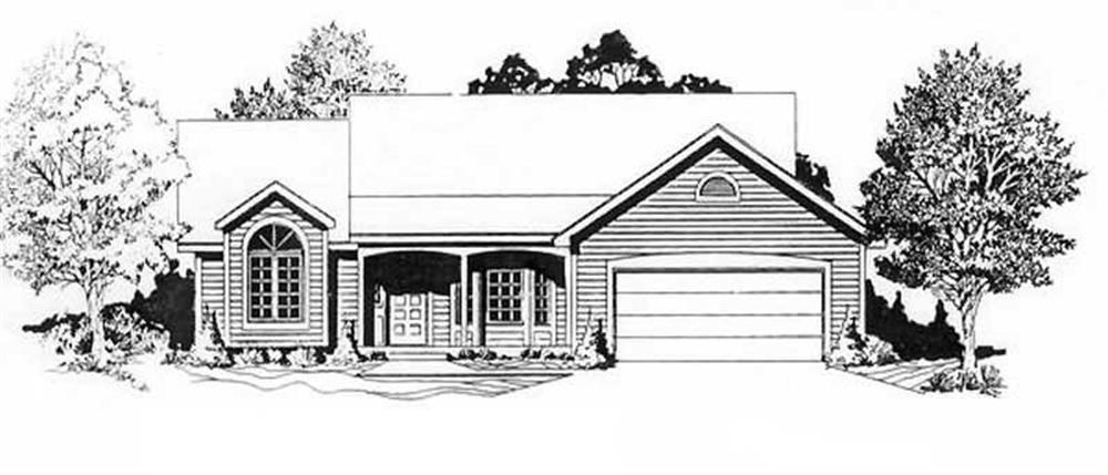 Main image for house plan # 16588