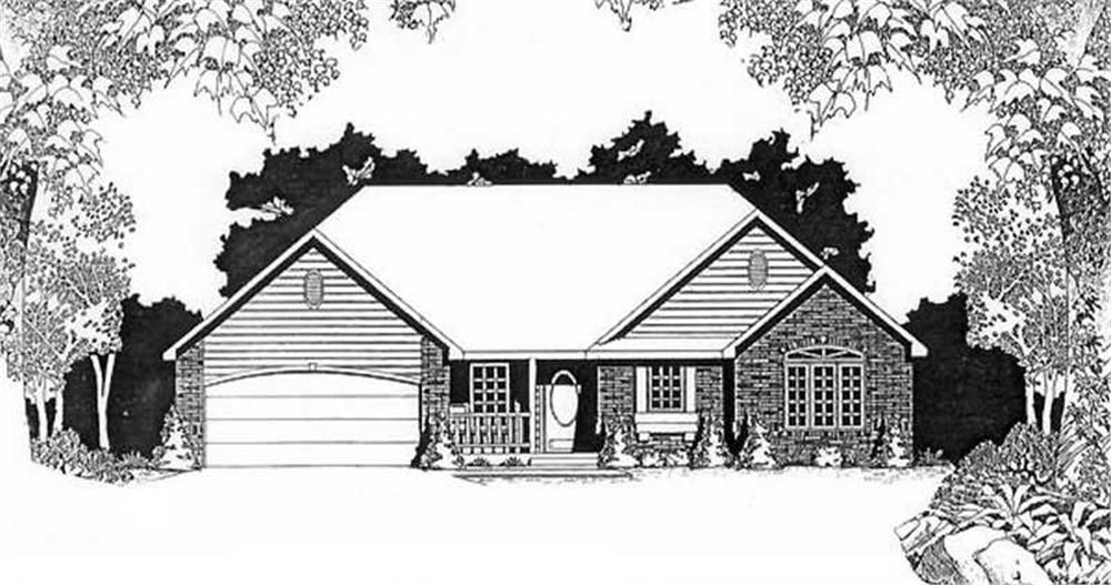 Main image for house plan # 16578