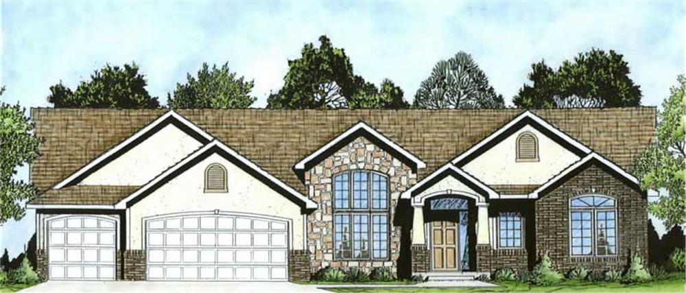 Main image for house plan #103-1018