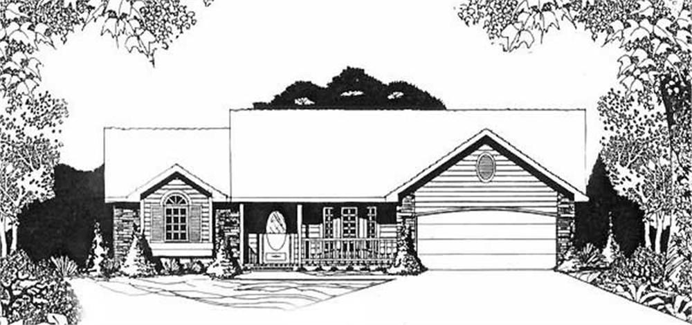Main image for house plan # 16612