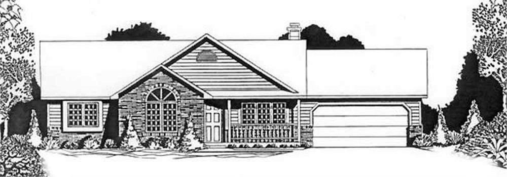 Main image for house plan # 16592