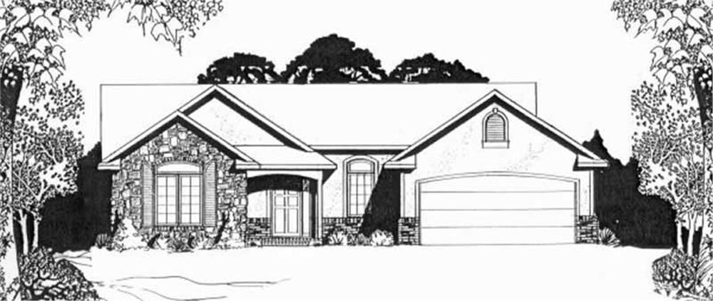 Main image for house plan # 16579